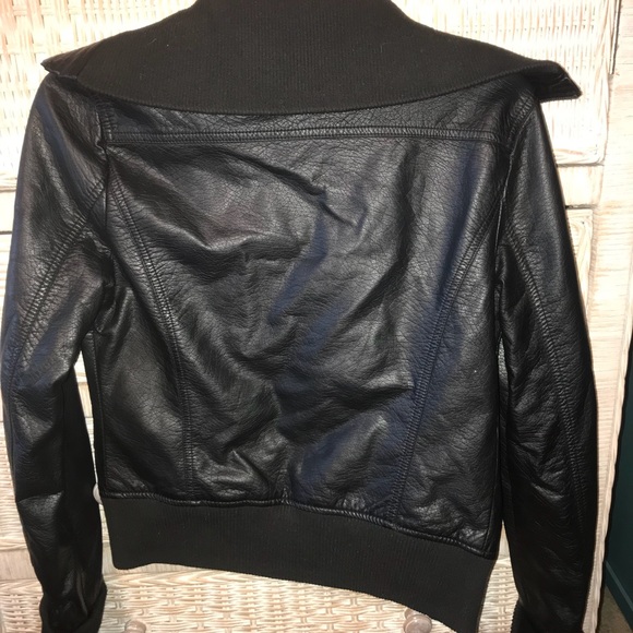 Faux leather jacket - Picture 2 of 2